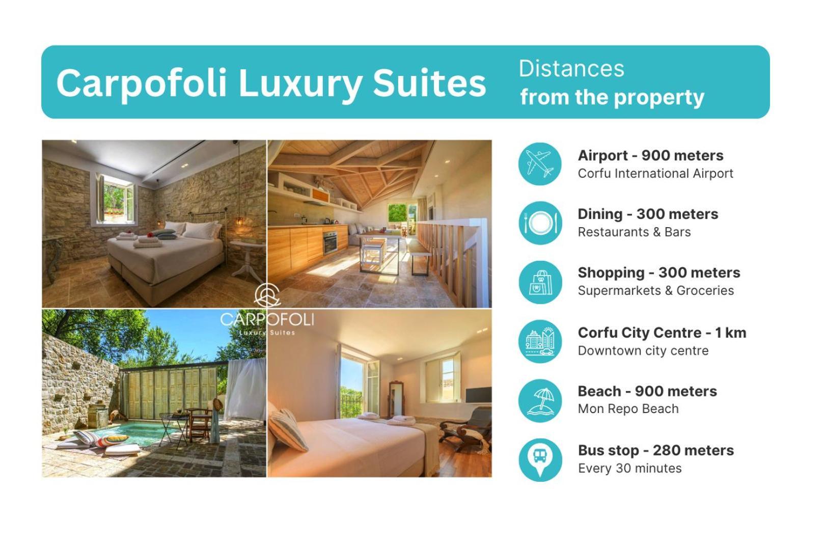 Carpofoli Corfu Apartment Corfu  Ngoại thất bức ảnh